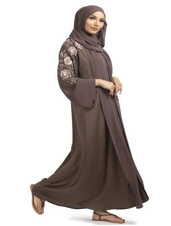 Mocha Laiba Abaya