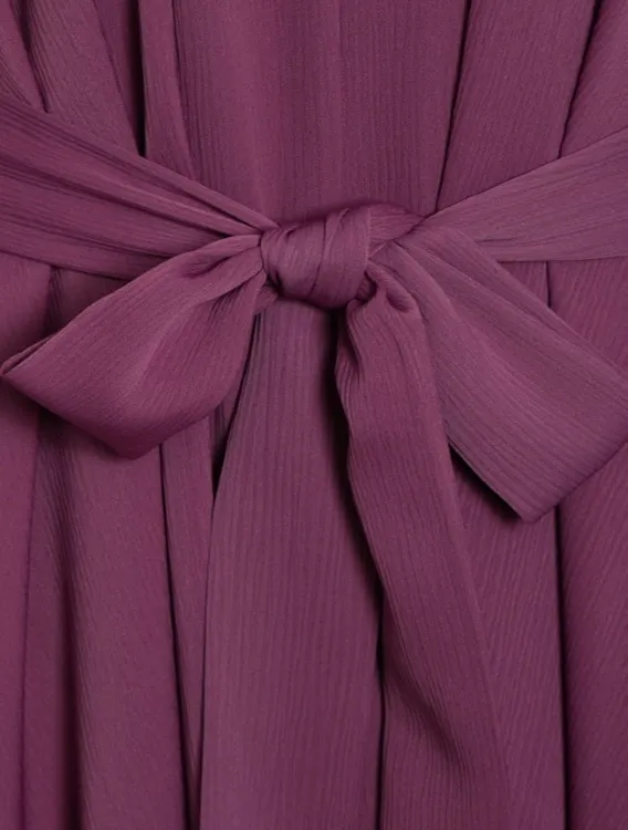 Dark Rose Makeba Abaya