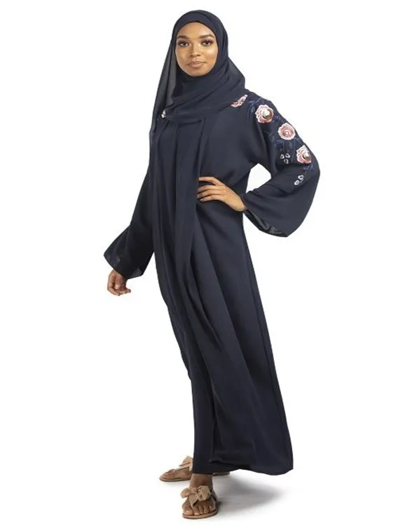 Navy Laiba Abaya