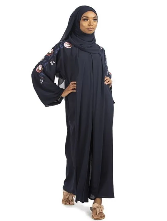Navy Laiba Abaya