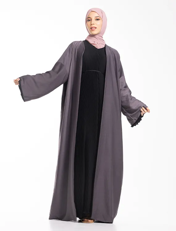 Mauve Reversible Kimono
