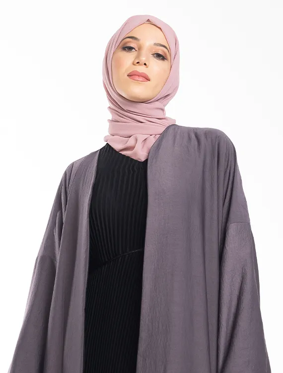 Mauve Reversible Kimono