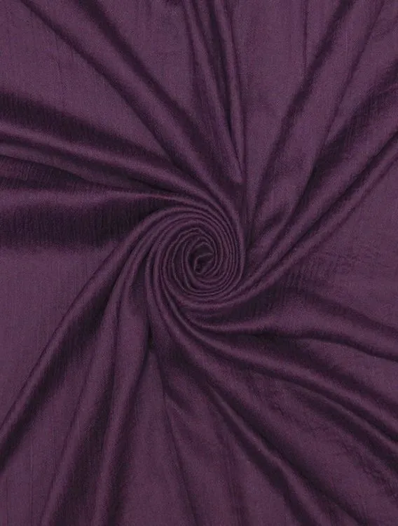 Purple Cotton Wool Hijab