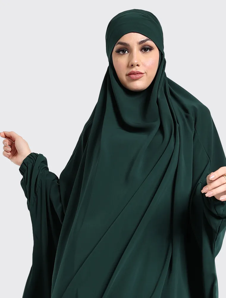 Green 2 Piece Jilbab