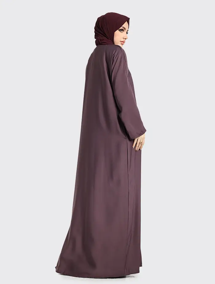 Mauve Basic Abaya