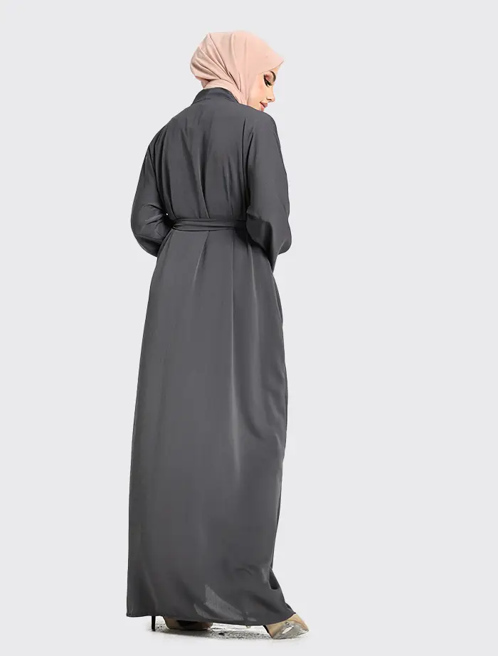 Grey  Akilah Abaya
