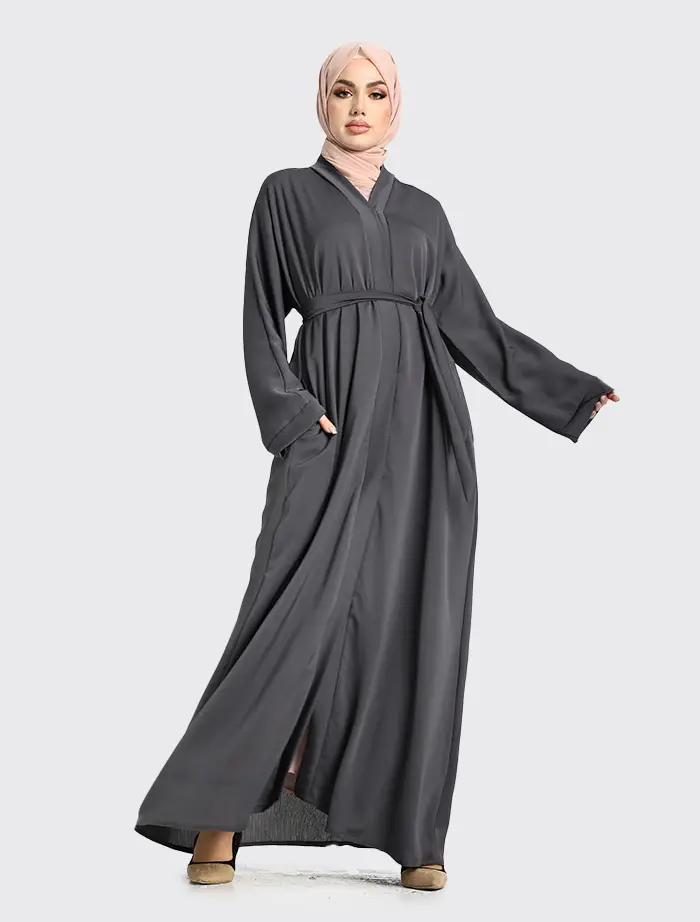 Grey  Akilah Abaya