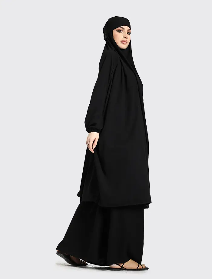 Black 2 Piece Jilbab