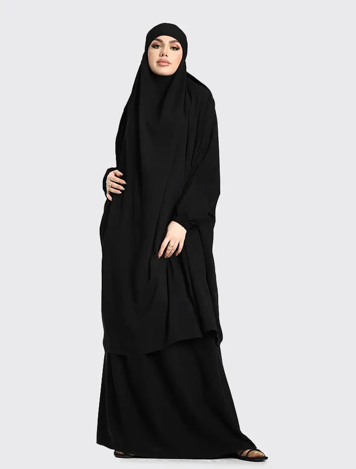 Black 2 Piece Jilbab