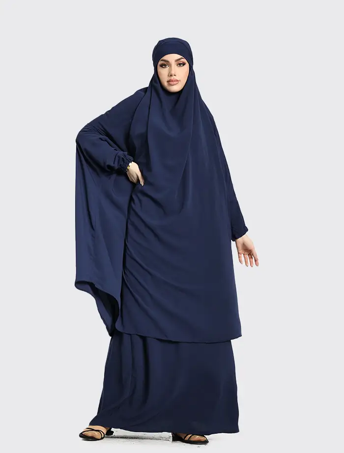 Navy 2 Piece Jilbab