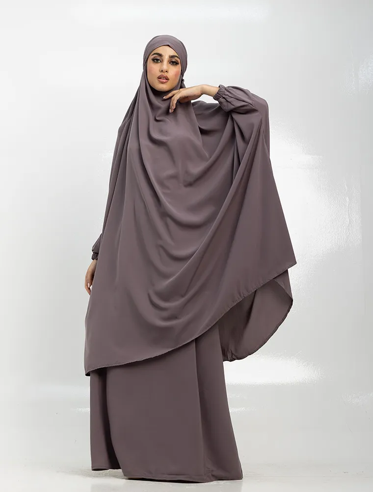 Mauve 2 Piece Jilbab