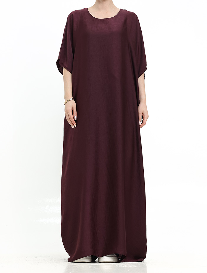 Plum Basic Slip Dress
