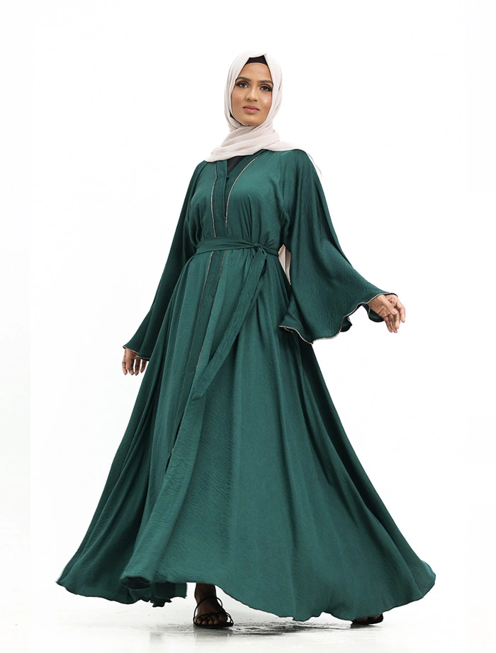 Green Makeba Empress Abaya