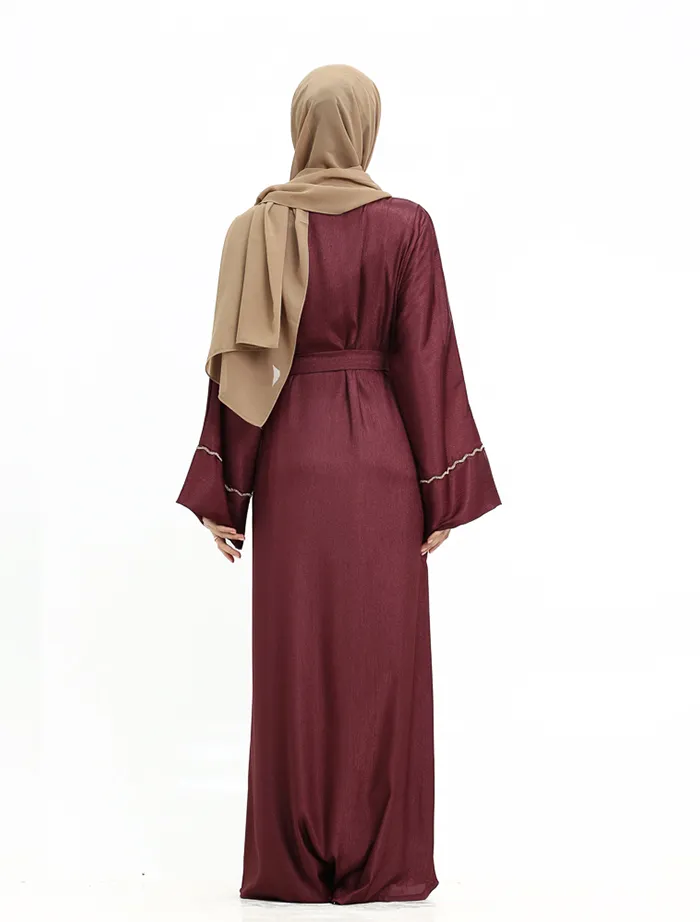 Maroon Organza 2 Piece