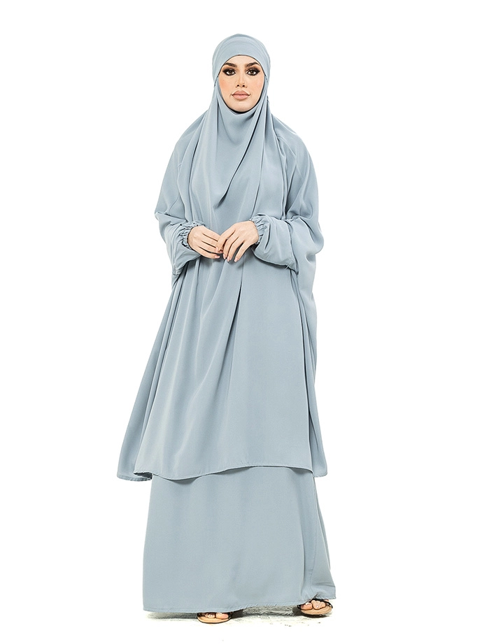 Blue 2 Piece Jilbab