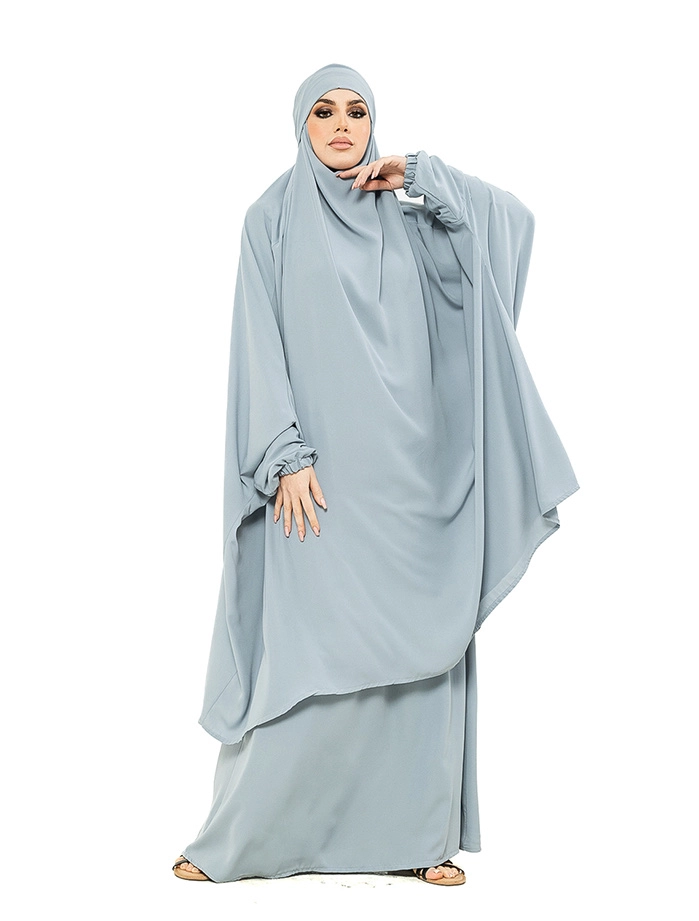 Blue 2 Piece Jilbab