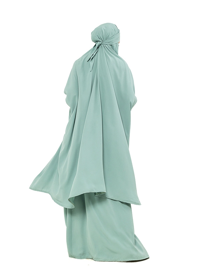 Mint 2 Piece Jilbab