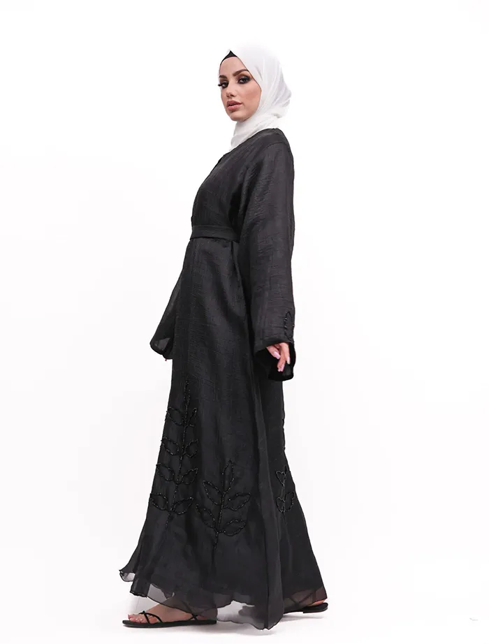 Black Organza Kimono