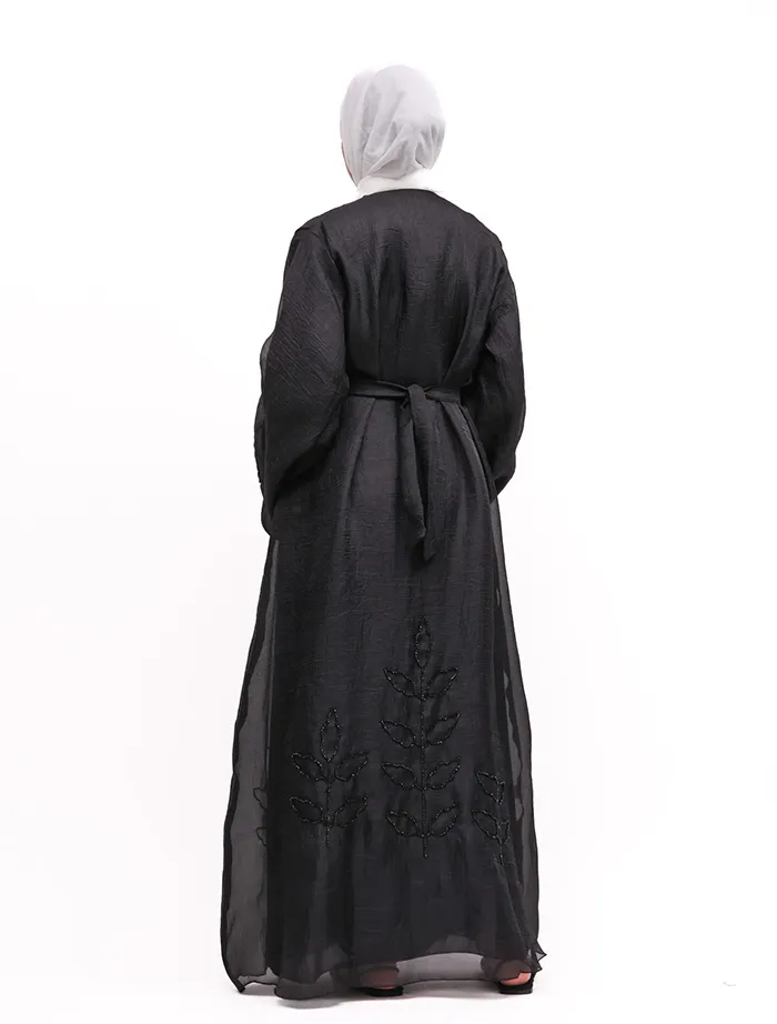 Black Organza Kimono