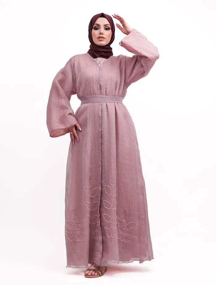 Pink Organza Kimono