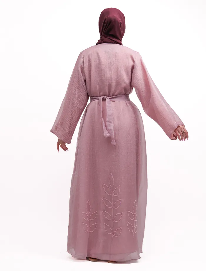 Pink Organza Kimono
