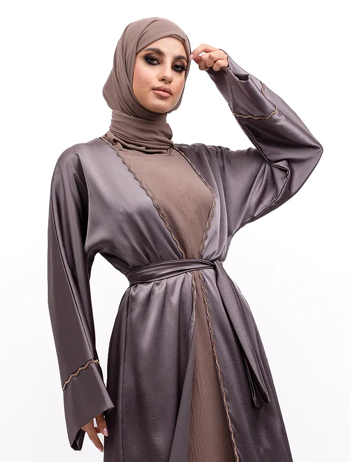 Mauve Organza 2 Piece 