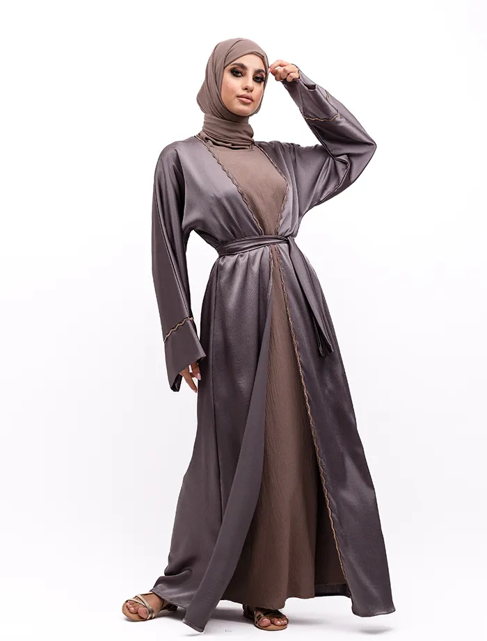 Mauve Organza 2 Piece 