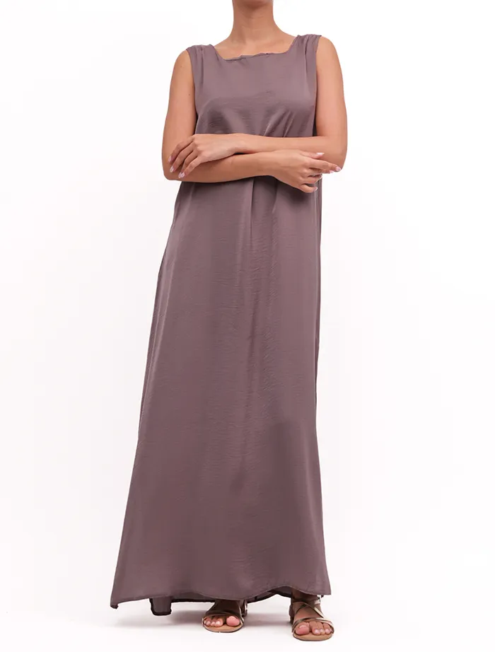 india hicks bridesmaid dress Vintage Mauve Bridesmaid Dress Layla Cowl Floor Length Long Affordable