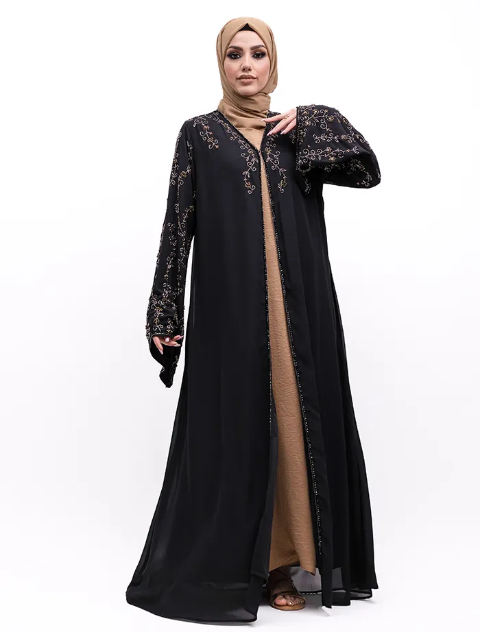 Black Maalikah Kimono