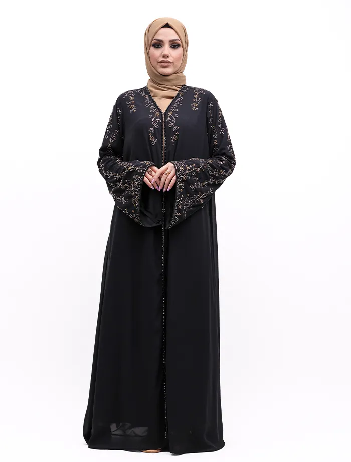 Black Maalikah Kimono