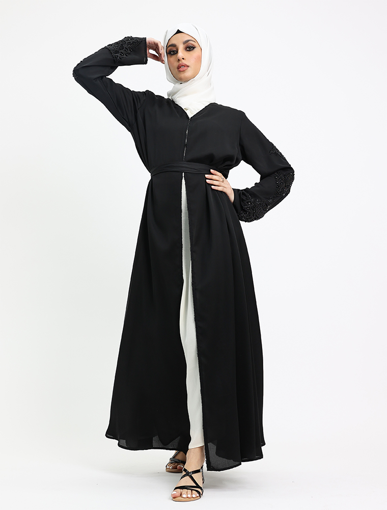 Black Amal Kimono 
