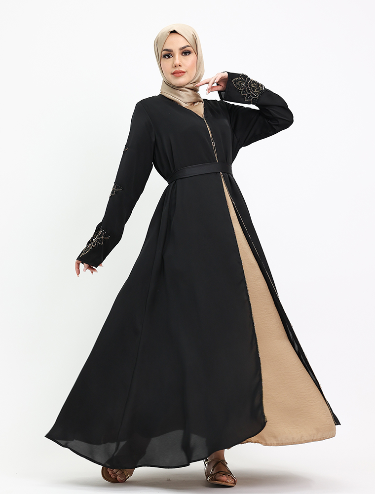 Black Gold Amal Kimono 
