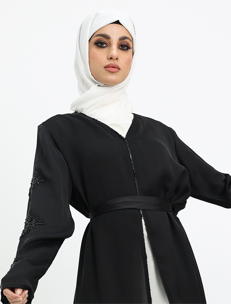 Black Amal Kimono 