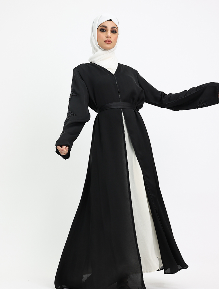Black Amal Kimono 