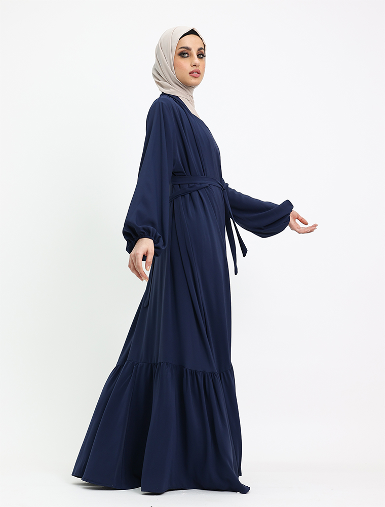 Navy Raaida Kimono