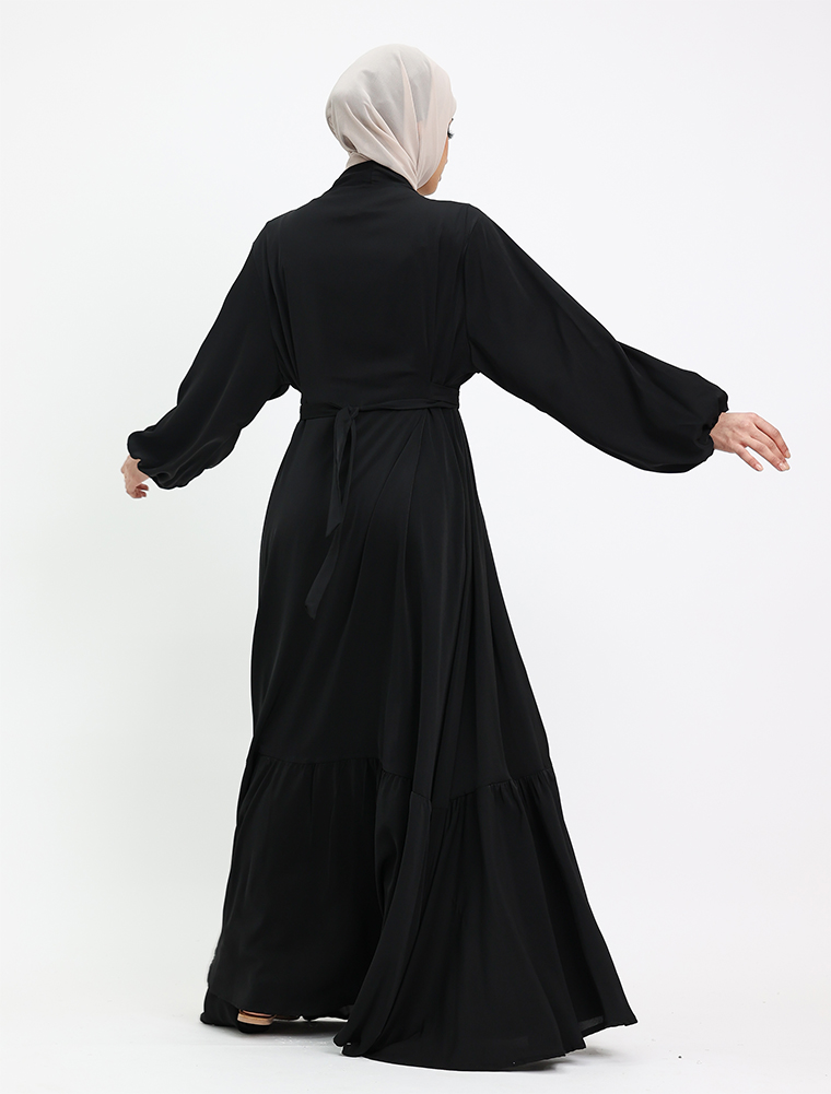 Black Raaida Kimono