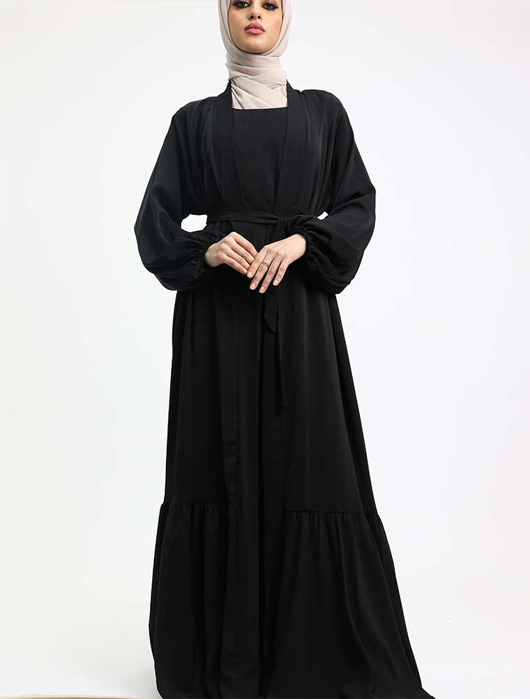 Black Raaida Kimono
