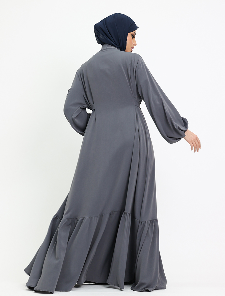 Grey Raaida Kimono