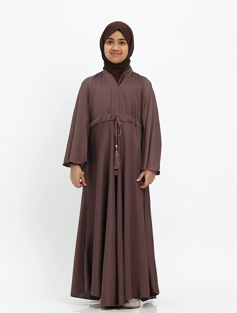 Mauve Girls Salifah Abaya