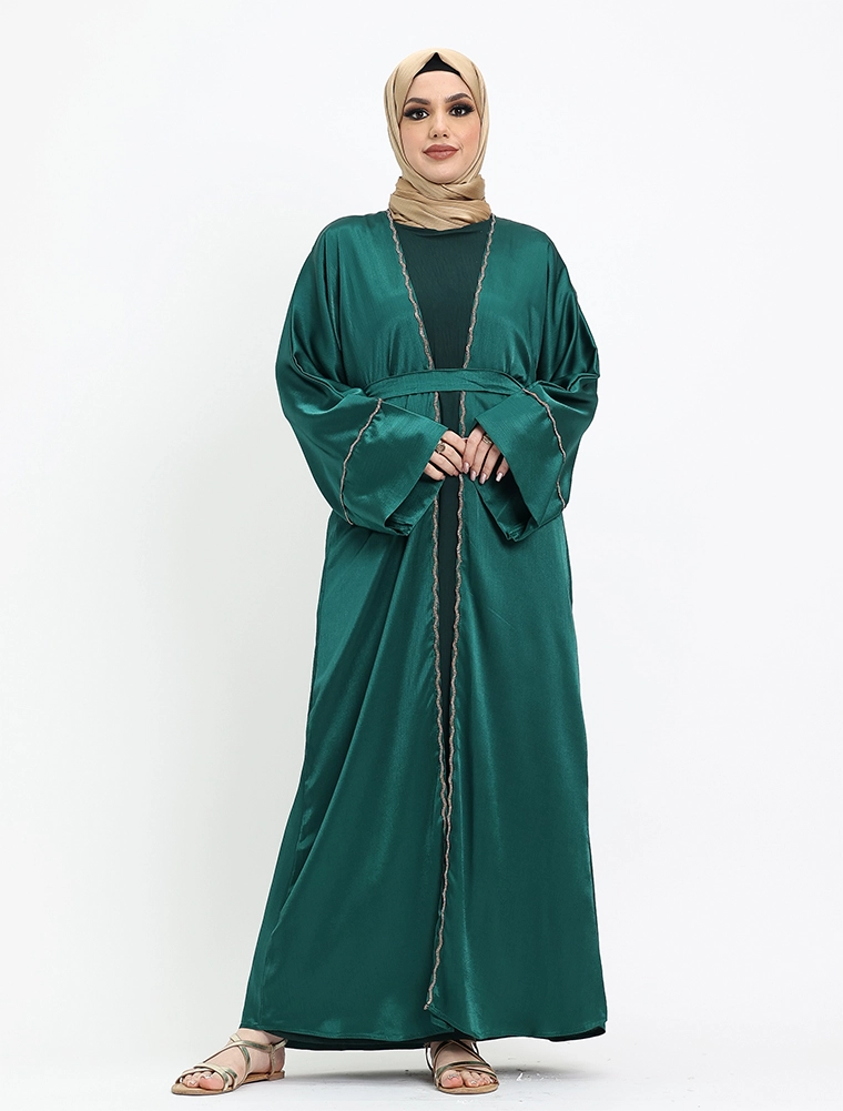 Green Organza 2 Piece