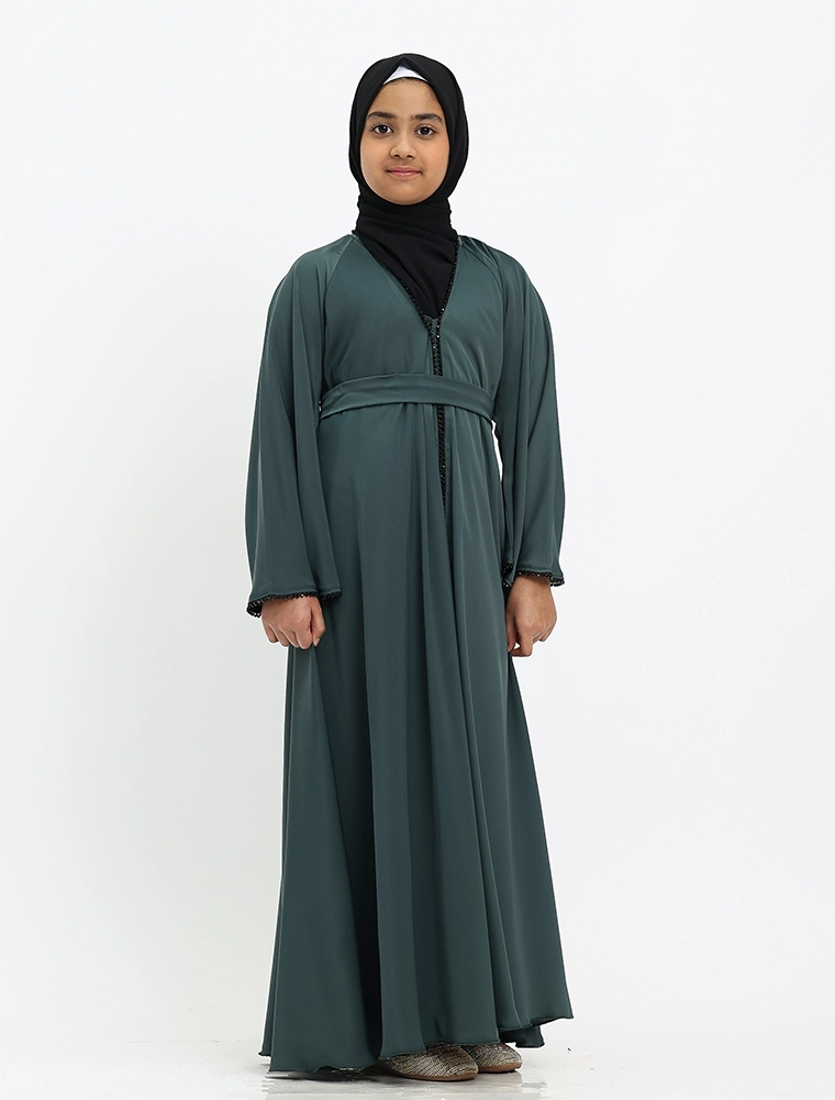 Girls Sage Makeba Pearl Abaya