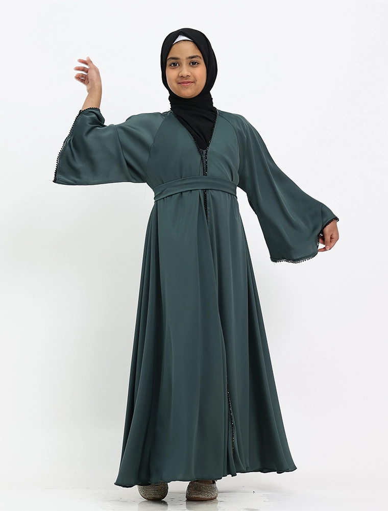 Girls Sage Makeba Pearl Abaya
