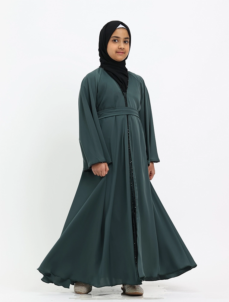 Girls Sage Makeba Pearl Abaya