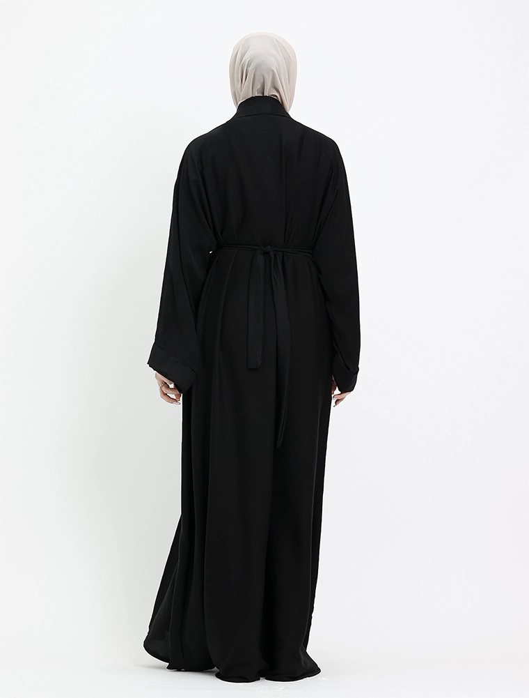 Black Simple Kimono