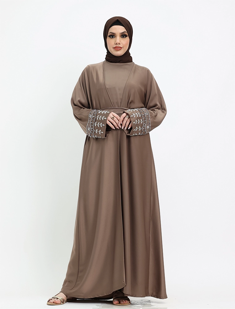 Mocha 2 Piece Tuan Abaya
