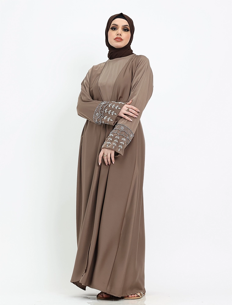 Mocha 2 Piece Tuan Abaya