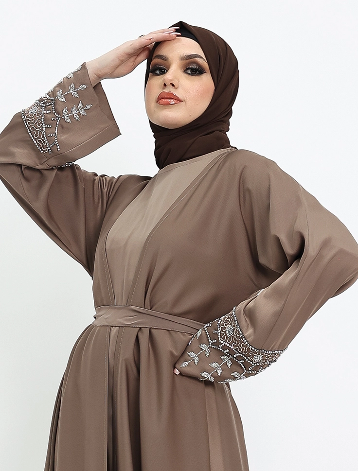 Mocha 2 Piece Tuan Abaya