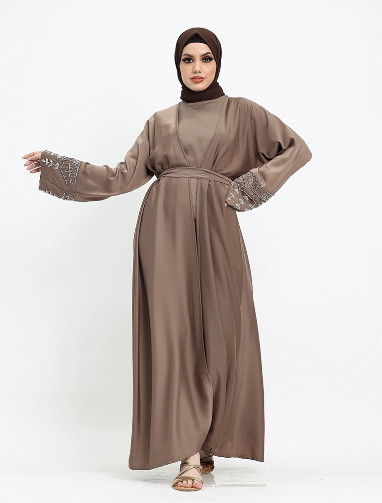 Mocha 2 Piece Tuan Abaya