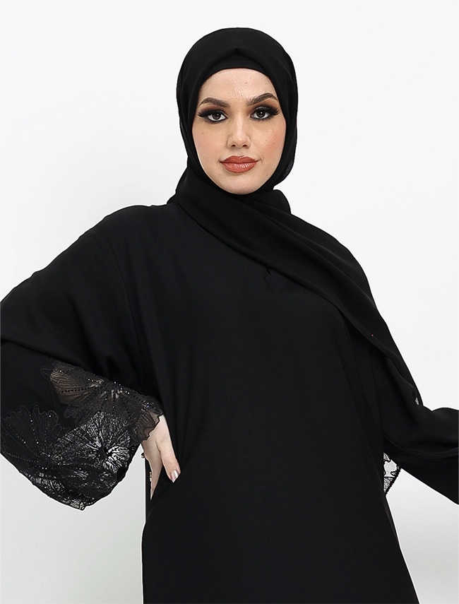 Black Heyam Abaya