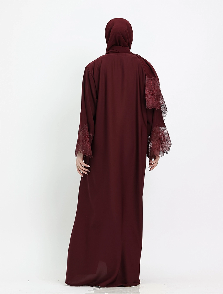 Plum Heyam Abaya